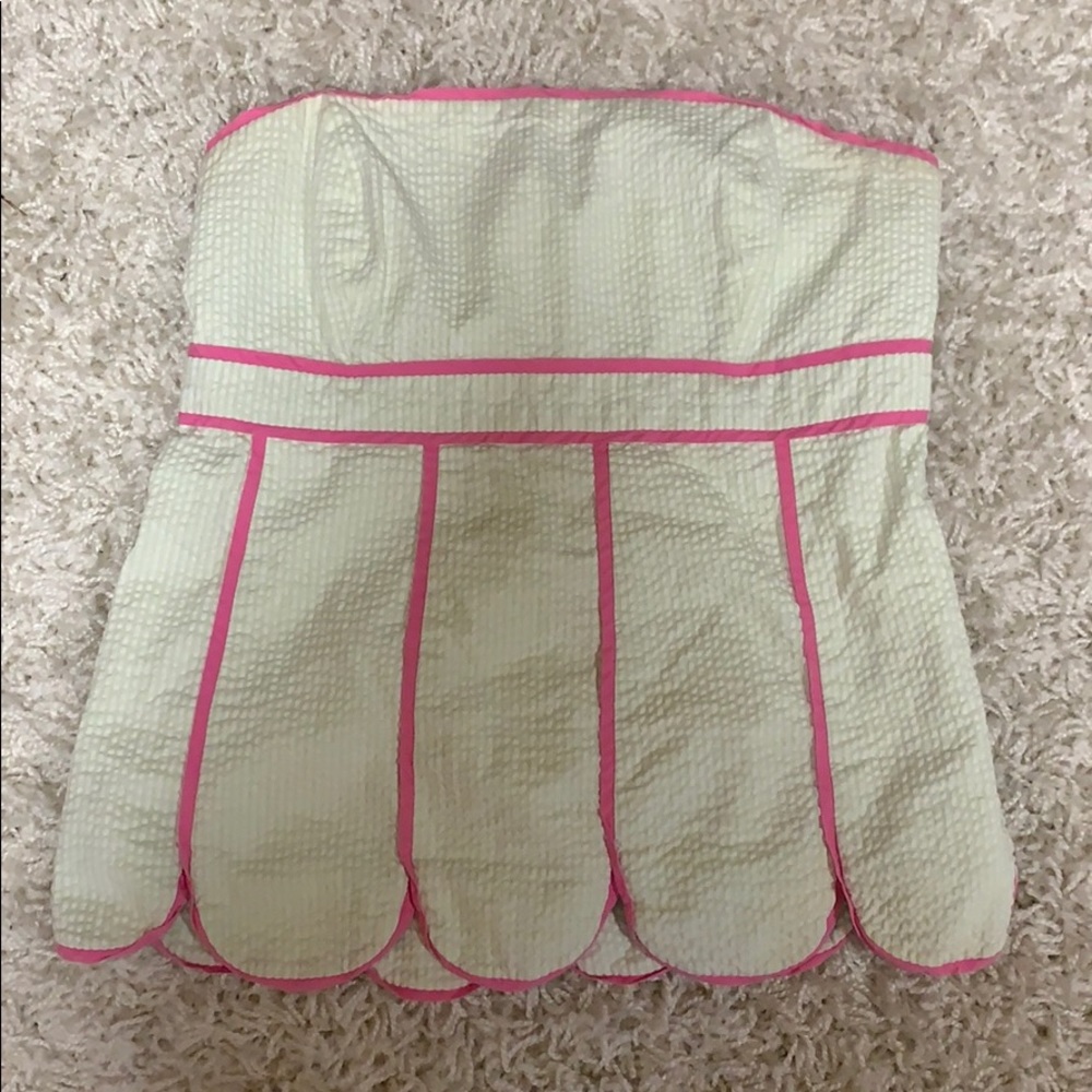 Lilly Pulitzer Meridan Strapless Top